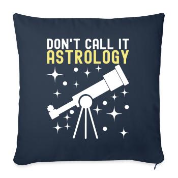 Atronome Astronomy - Sofa pillowcase 17,3'' x 17,3'' (45 x 45 cm) - navy - Front