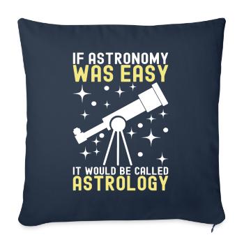 Atronome Astronomie - Sofakissenbezug 45 x 45 cm - Navy - Vorne