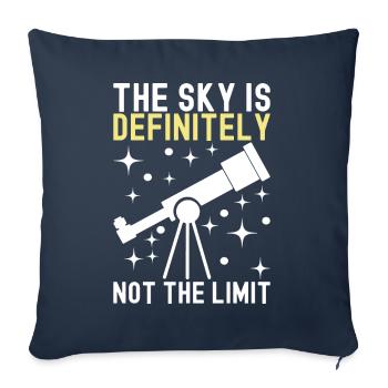 Atronome Astronomy - Sofa pillowcase 17,3'' x 17,3'' (45 x 45 cm) - navy - Front