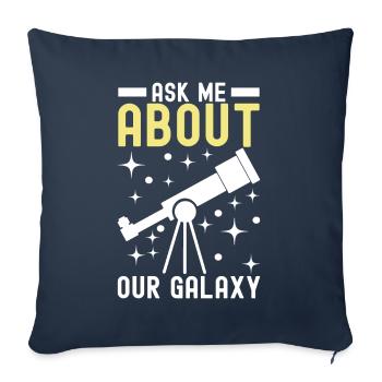 Atronome Astronomie - Sofakissenbezug 45 x 45 cm - Navy - Vorne