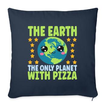 Astronomie astronome - Housse de coussin décorative 45 x 45 cm - bleu marine - Devant