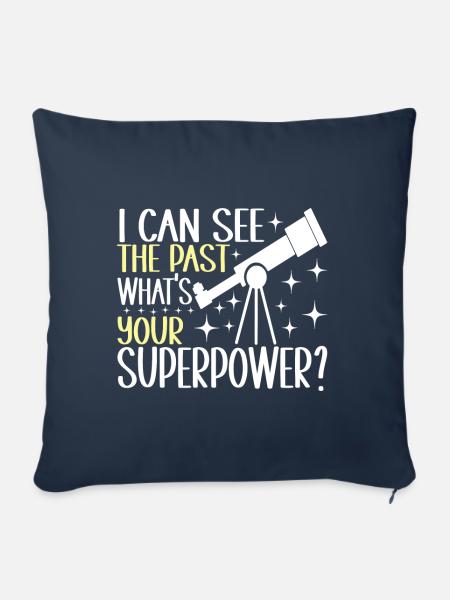 Astronom Astronomie - Sofakissenbezug 45 x 45 cm - Navy