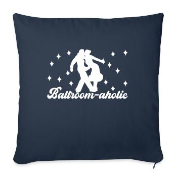 Danse de salon Danseurs de salon Danseurs de salon Danseurs de salon - Housse de coussin décorative 45 x 45 cm - bleu marine - Devant