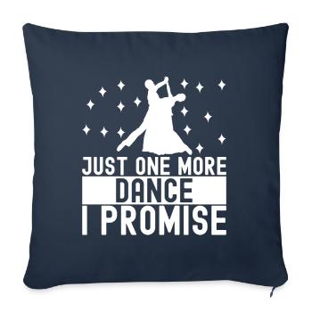 Ballroom Dance Ballroom Dancers Ballroom Dancers - Sofa pillowcase 17,3'' x 17,3'' (45 x 45 cm) - navy - Front