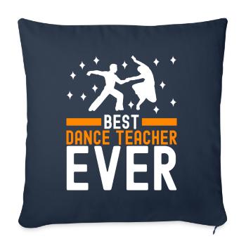 Danse de salon Danseuses de salon Danseuses de salon Danseuses de salon - Housse de coussin décorative 45 x 45 cm - bleu marine - Devant