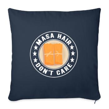 Tamale Cuisine mexicaine Tamale Lover - Housse de coussin décorative 45 x 45 cm - bleu marine - Devant
