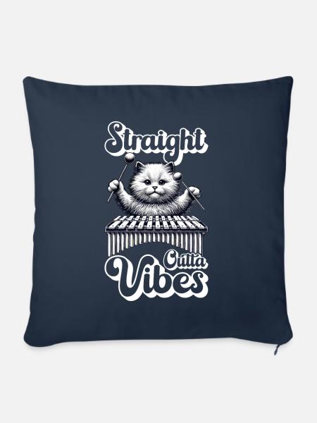 Vibraphon Vibraphonist - Sofakissenbezug 45 x 45 cm - Navy