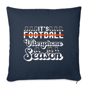 Vibraphon Vibraphonist - Sofakissenbezug 45 x 45 cm - Navy - Vorne