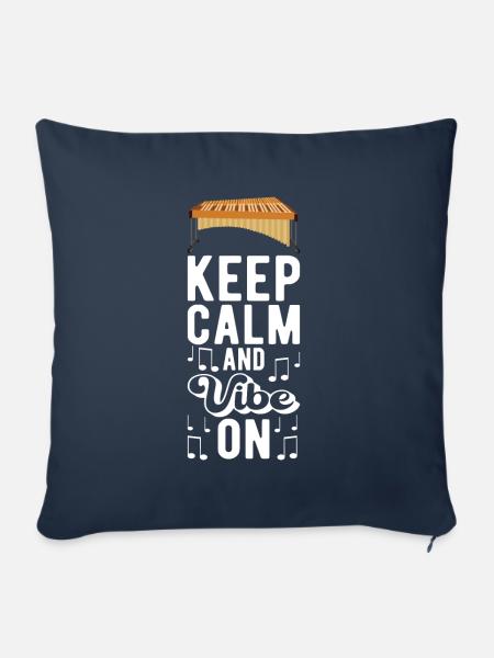 Vibraphon Vibraphonist - Sofakissenbezug 45 x 45 cm - Navy