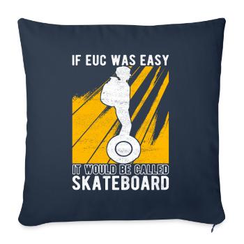 EUC Monowheel - Sofakissenbezug 45 x 45 cm - Navy - Vorne