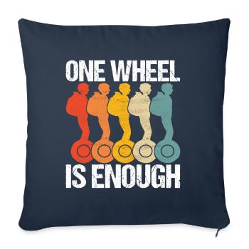 EUC Monowheel - Sofa pillowcase 17,3'' x 17,3'' (45 x 45 cm) - navy - Front
