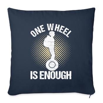 EUC Monowheel - Sofa pillowcase 17,3'' x 17,3'' (45 x 45 cm) - navy - Front