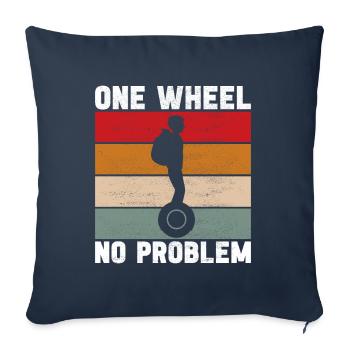 EUC Monowheel - Sofa pillowcase 17,3'' x 17,3'' (45 x 45 cm) - navy - Front