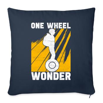 EUC Monowheel - Sofakissenbezug 45 x 45 cm - Navy - Vorne