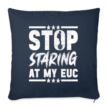 EUC Monowheel - Sofa pillowcase 17,3'' x 17,3'' (45 x 45 cm) - navy - Front