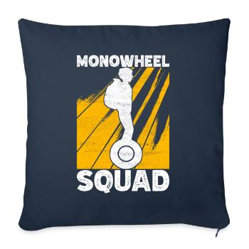 EUC Monowheel - Sofakissenbezug 45 x 45 cm - Navy - Vorne