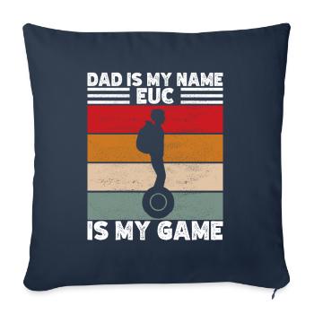 EUC Monowheel - Sofa pillowcase 17,3'' x 17,3'' (45 x 45 cm) - navy - Front