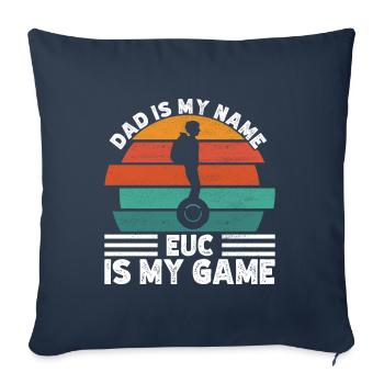 EUC Monowheel - Sofa pillowcase 17,3'' x 17,3'' (45 x 45 cm) - navy - Front