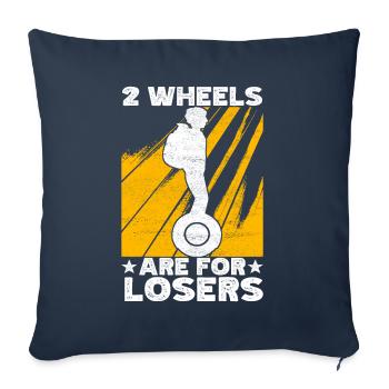 EUC Monowheel - Sofakissenbezug 45 x 45 cm - Navy - Vorne