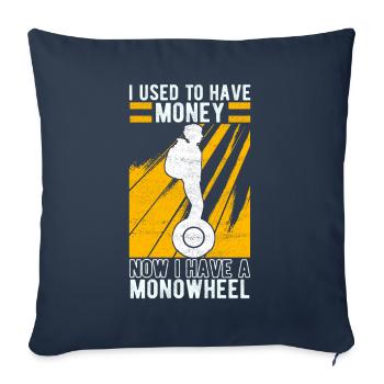 EUC Monowheel - Sofakissenbezug 45 x 45 cm - Navy - Vorne