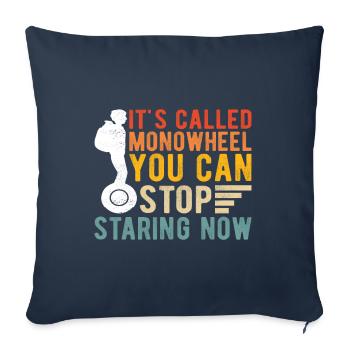 EUC Monowheel - Sofa pillowcase 17,3'' x 17,3'' (45 x 45 cm) - navy - Front