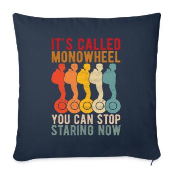 EUC Monowheel - Sofa pillowcase 17,3'' x 17,3'' (45 x 45 cm) - navy - Front
