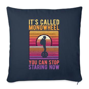EUC Monowheel - Sofakissenbezug 45 x 45 cm - Navy - Vorne