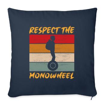 EUC Monowheel - Sofa pillowcase 17,3'' x 17,3'' (45 x 45 cm) - navy - Front