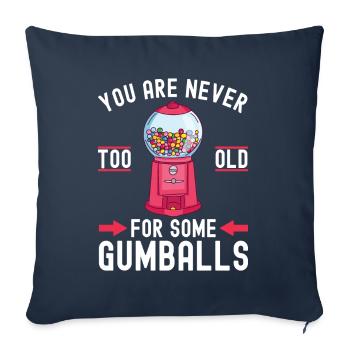 Gumball Machine Kaugummiautomat - Sofakissenbezug 45 x 45 cm - Navy - Vorne