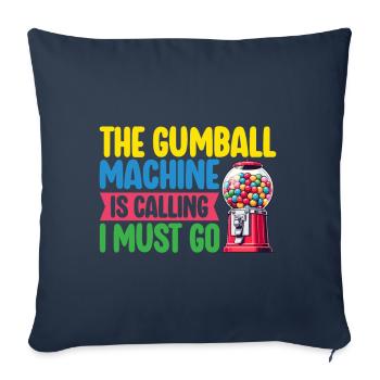 Gumball Machine Kaugummiautomat - Sofakissenbezug 45 x 45 cm - Navy - Vorne