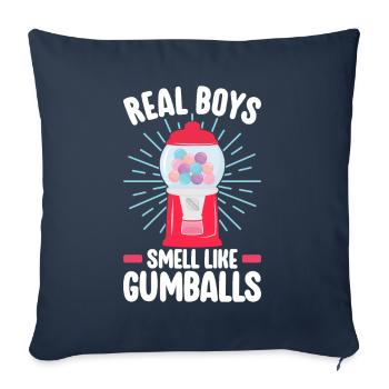 Gumball Machine Chewing Gum Machine - Sofa pillowcase 17,3'' x 17,3'' (45 x 45 cm) - navy - Front