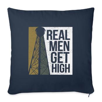 Industriekletterer Tower Climber Industrieklettern - Sofakissenbezug 45 x 45 cm - Navy - Vorne