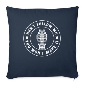 Industrial Climbers Tower Climbers Industrial Climbing - Sofa pillowcase 17,3'' x 17,3'' (45 x 45 cm) - navy - Front