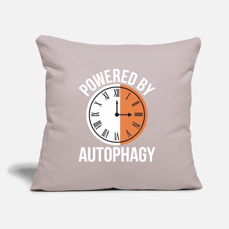 Intermittent fasting Intermittent fasting Sofa pillowcase 17,3'' x 17,3'' (45 x 45 cm)