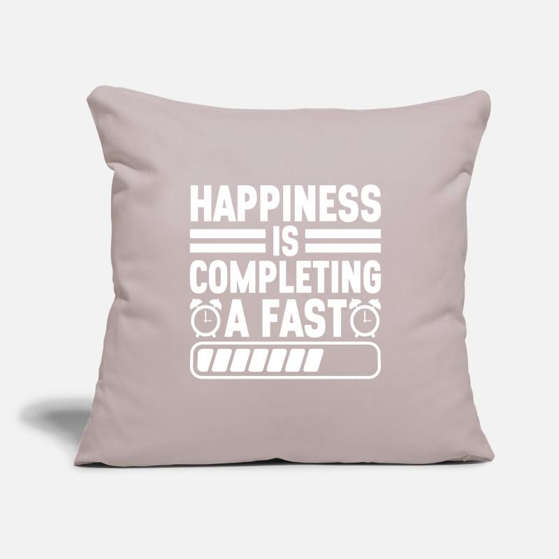 Intermittent fasting Intermittent fasting Sofa pillowcase 17,3'' x 17,3'' (45 x 45 cm)