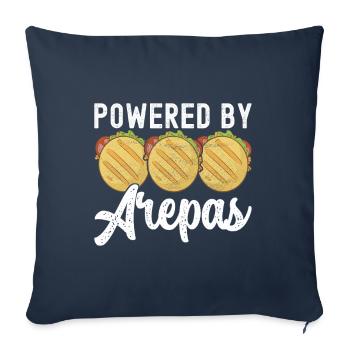 Venezolanische Arepas - Sofakissenbezug 45 x 45 cm - Navy - Vorne