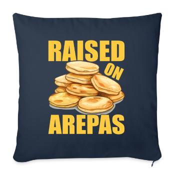Venezolanische Arepas - Sofakissenbezug 45 x 45 cm - Navy - Vorne