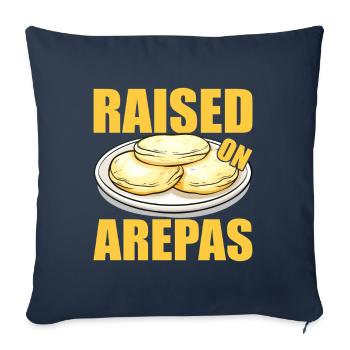 Venezolanische Arepas - Sofakissenbezug 45 x 45 cm - Navy - Vorne