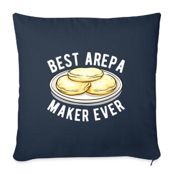 Venezolanische Arepas - Sofakissenbezug 45 x 45 cm - Navy - Vorne