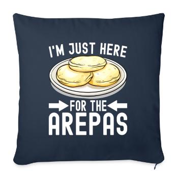 Venezolanische Arepas - Sofakissenbezug 45 x 45 cm - Navy - Vorne