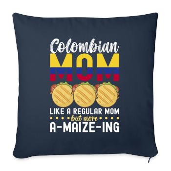 Venezolanische Arepas - Sofakissenbezug 45 x 45 cm - Navy - Vorne