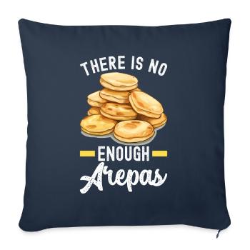 Venezolanische Arepas - Sofakissenbezug 45 x 45 cm - Navy - Vorne
