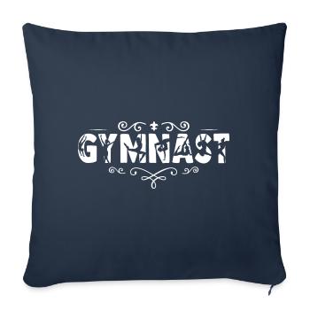 Gymnast Athletics Sport Gymnastics Gifts - Sofa pillowcase 17,3'' x 17,3'' (45 x 45 cm) - navy - Front