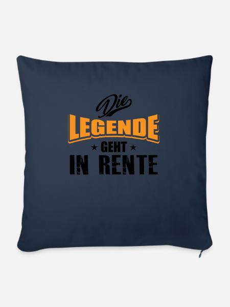 Rente - Sofakissenbezug 45 x 45 cm - Navy