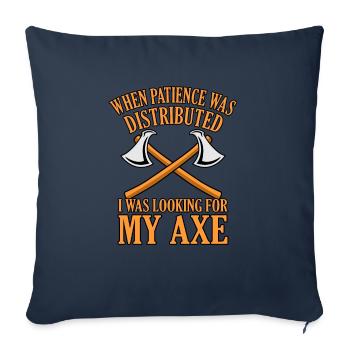 Viking - Sofa pillowcase 17,3'' x 17,3'' (45 x 45 cm) - navy - Front