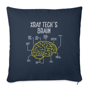 Xray Technician Radiologist Xray Technologist Tech - Sofakissenbezug 45 x 45 cm - Navy - Vorne