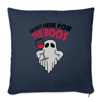 Here for the boos - Sofakissenbezug 45 x 45 cm - Navy - Vorne