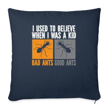 Ant Whisperer Ant Lover Insect World Ant Day - Sofa pillowcase 17,3'' x 17,3'' (45 x 45 cm) - navy - Front