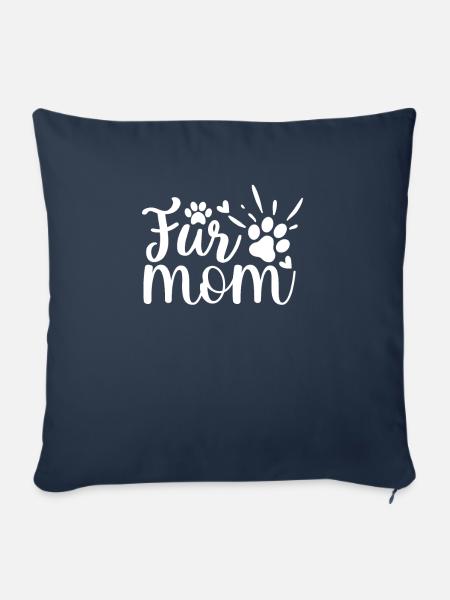 Fell-Mama - Sofakissenbezug 45 x 45 cm - Navy