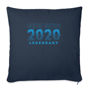 Limited Edition 2020 Graffiti - Sofakissenbezug 45 x 45 cm - Navy - Vorne